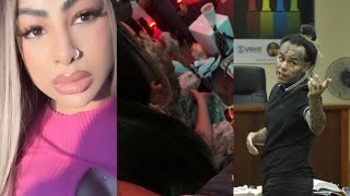 filtran audio de yailin en el estudio de diamon tekashi 69 piden 10 millones de dólares por el caso [upl. by Ecnaret]