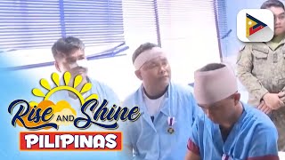 AFP Chief Brawner binisita ang mga sugatang sundalo matapos ang water cannoning incident sa [upl. by Rugen158]