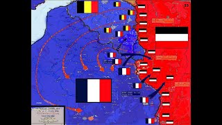 HOI4 Schlieffen Plan Western Front [upl. by Peednama]