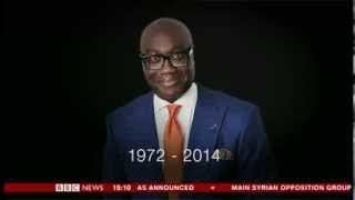 BBC News  Death of Komla Dumor first report [upl. by Mackenie]