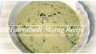 Hyderabadi Marag Recipe [upl. by Onder16]