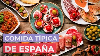 Comida Española 🇪🇸  10 Platos típicos de España que debes probar [upl. by Pennington15]