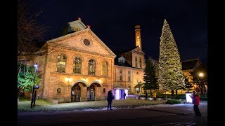 4K Walk inside quotSapporo Beer Museumquot history of Japanese beer at Hokkaido Japan [upl. by Esilrahc253]