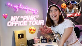 MY quotPINKquot OFFICE TOUR 💖 HIGHLY REQUESTED [upl. by Kellene]