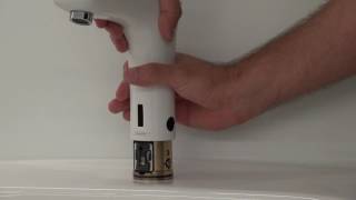 hansgrohe Technical Tip How to change the solenoid valve of an electronic mixer [upl. by Misa]