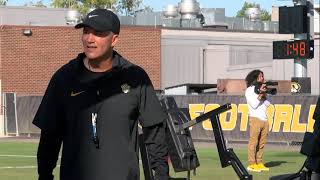 Extended highlights of Mizzou football practice ahead of the UMass game [upl. by Sadira]