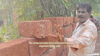 Building a Laterite Compound Wall StepbyStep Guide  Project ShramA  Ethos Arcause [upl. by Eahsed]