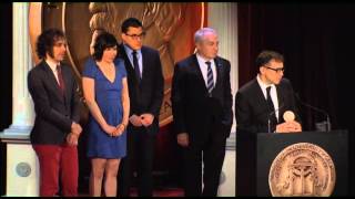 Fred Armisen  Portlandia  2011 Peabody Award Acceptance Speech [upl. by Rosalinde]