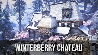 Skyrim Mod Winterberry Chateau  Spotlight  PC amp Xbox [upl. by Gorton]