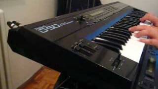 Roland D50 demo [upl. by Aynatal]