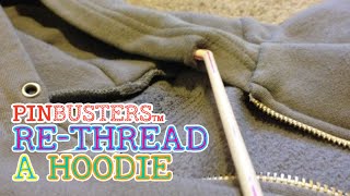 Rethread A Hoodie Drawstring With A Straw  DOES IT WORK [upl. by Jared50]