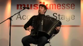 Pasquale Coviello play Beltuna at Musikmesse 2015 Part 1 [upl. by Whitver]