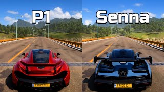 Forza Horizon 5 McLaren P1 vs McLaren Senna  Drag Race [upl. by Deer]