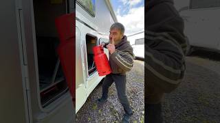 How To Make It Easier To Change Motorhome Gas Bottles shorts [upl. by Wain]