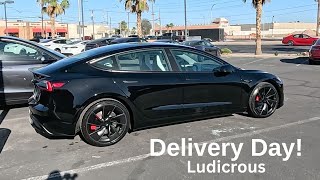 Delivery Day  2024 Tesla Model 3 Performance  Ludicrous  Las Vegas Service Center [upl. by Macknair]