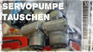 Servopumpe tauschen  Skoda Fabia auch Polo 9n VAGFahrzeug [upl. by Irneh334]