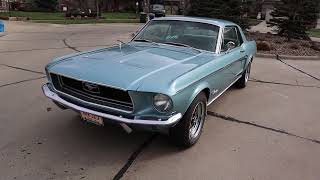 1968 Ford Mustang Coupe FOR SALE [upl. by Htrahddis]