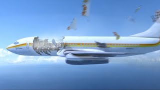 Aloha Airlines Flight 243  Animation [upl. by Gahan14]