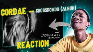 CORDAE  THE CROSSROADS ALBUM REACTION [upl. by Ynwat508]