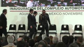 Ceremonia de Inauguración Nissan Planta Aguascalientes 2 [upl. by Lajes768]