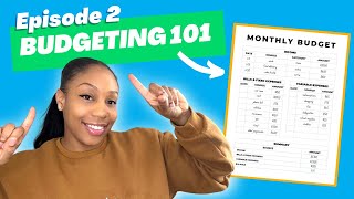 How to Budget and SAVE money  Ep 2  Budgeting 101 for beginners [upl. by Noma100]