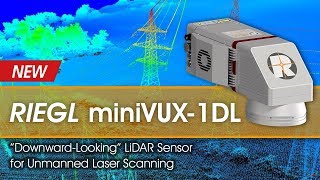 The new RIEGL miniVUX1DL for UAV based Corridor Mapping [upl. by Paola]