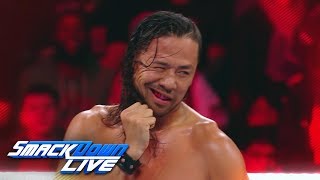 Take a closer look at Royal Rumble Match Winner Shinsuke Nakamura SmackDown LIVE Feb 20 2018 [upl. by Chita790]