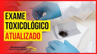 EXAME TOXICOLÓGICO par motoristas ATUALIZADO 2022 [upl. by Ahsinej806]