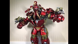 HULKBUSTER 3 of 4  Articulation and light up features 16 scale by Hot Toys [upl. by Gnot]