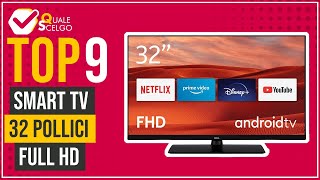 Smart TV 32 pollici full HD  Top 9  QualeScelgo [upl. by Nathanil482]