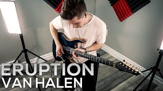 Van Halen  Eruption  Cole Rolland Guitar Cover [upl. by Yadroc]