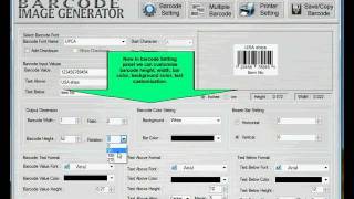 Barcode Generator Software [upl. by Artim]