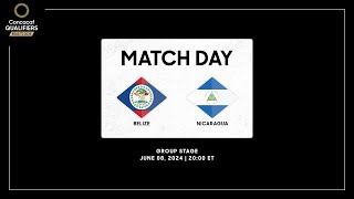 Belize vs Nicaragua  Concacaf Qualifiers  Road to 2026 [upl. by Dawna]