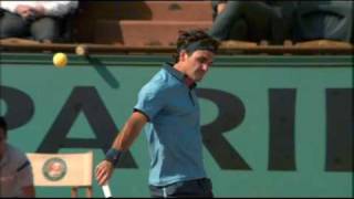 Roger Federer in Super Slow Motion Again [upl. by Hailat]