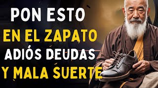 PON ESTO EN EL ZAPATO y NUNCA MÁS TENDRÁS DEUDAS NI MALA SUERTE I Historia Zen y Budismo [upl. by Derraj148]