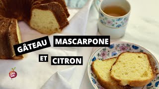 GÂTEAU AU MASCARPONE ET CITRON 🍋cake moelleux La petite bette [upl. by Bolen502]