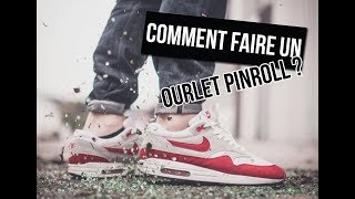 COMMENT FAIRE UN OURLET SERRÉ PINROLL   MAXO [upl. by Drews]