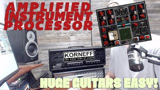 AMPLIFIED INSTRUMENT PROCESSOR from Korneff Audio [upl. by Tiernan]