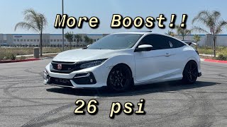 Turning Up the Boost in My Honda Civic Si  Phearable 15 RACE Tune [upl. by Serafina]