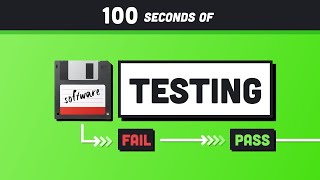 Software Testing Explained in 100 Seconds [upl. by Ymerrej]