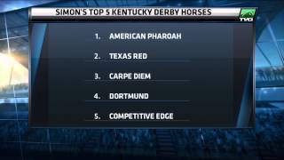 Top 5 Kentucky Derby Horses  Simon Bray [upl. by Notneiuq]