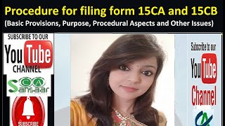 Procedure for filing form 15CA and 15CB  15CA and 15CB Online Filing Procedure [upl. by Anorahs]