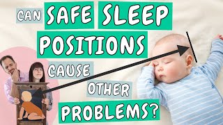 Which sleeping position is safe for babies Should babies sleep on their tummy or their side [upl. by Placida]