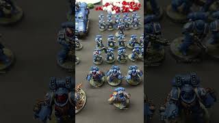 GUILLIMAN Ultramarines Army 2000pts Warhammer 40K [upl. by Adnama735]