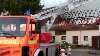 Bad Salzuflen Brand in Lockhauser Straße [upl. by Ewnihc]