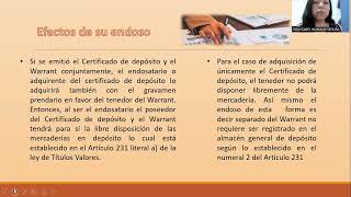 certificado de deposito warrant [upl. by Tiga190]