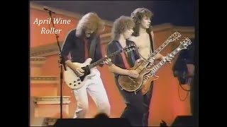 April Wine  Roller  1982  Live Video Cedar Rapids Iowa [upl. by Emmalynn]