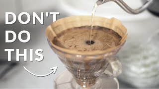 3 Pour Over Mistakes Beginners Make [upl. by Hseyaj]