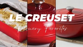 Le Creuset February Favorites Le Creuset Kitchen Essentials February 2024 [upl. by Oedama703]