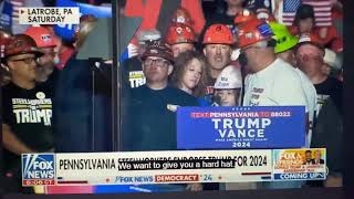 American Steelworkers LOVE President Trump♥️🇺🇸💙 [upl. by Hal443]